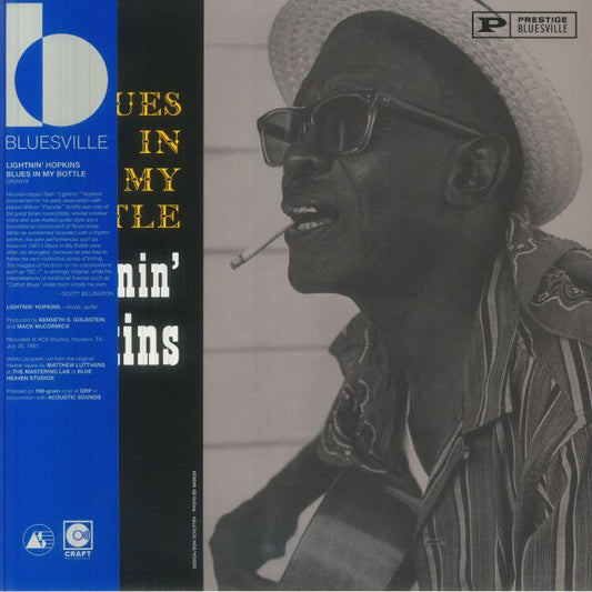 Blues In My Bottle (Bluesville Acoustic Sounds Series) - Vinyl LP vinyl record cover
