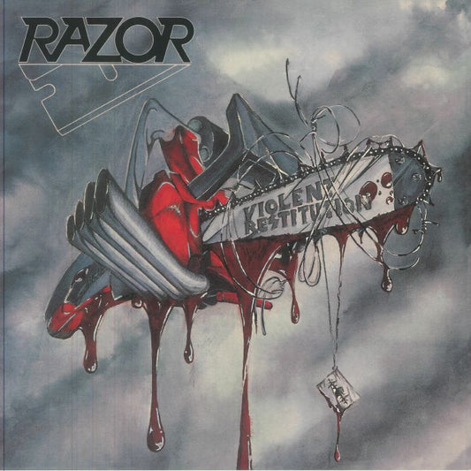 Violent Restitution - Limited Edition Splattered Vinyl LP vinyl record cover