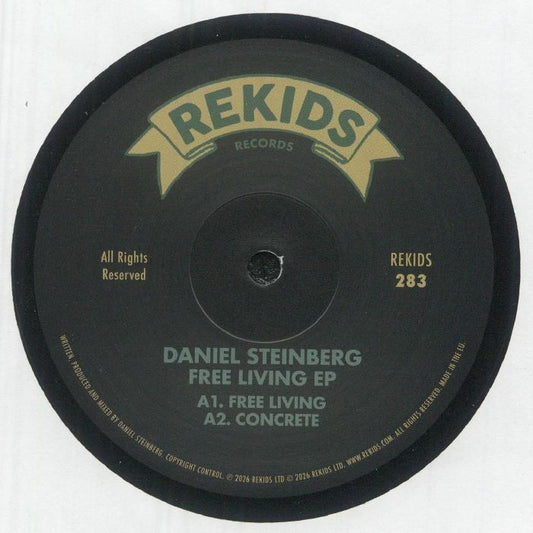 Free Living EP - Vinyl EP vinyl record cover