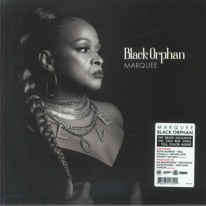 Black Orphan - Limited Edition Red Vinyl 2xLP vinyl record cover