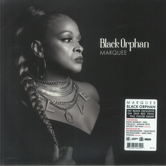 Black Orphan - Limited Edition Red Vinyl 2xLP vinyl record cover