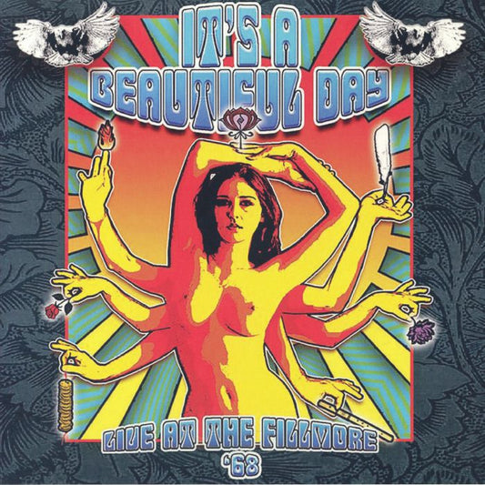 Live At The Fillmore West 1968 - Turquoise Marbled 2xLP vinyl record cover
