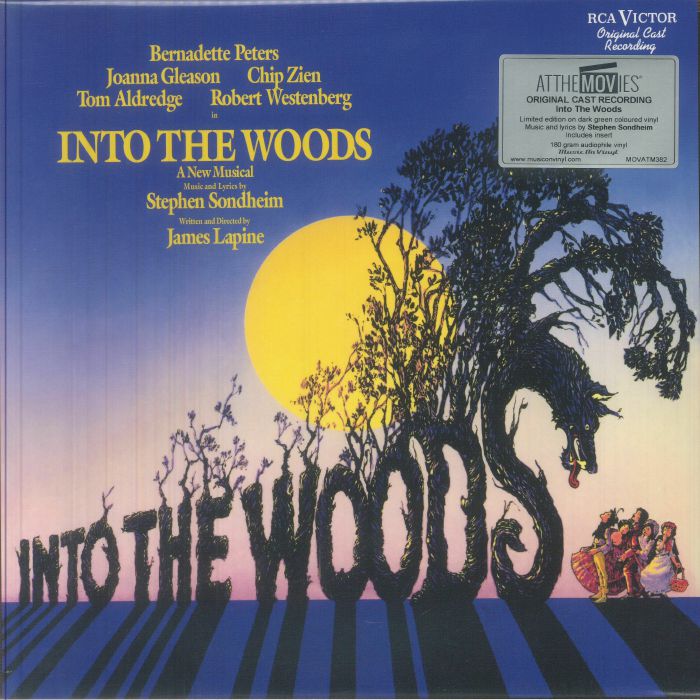 Into The Woods (Original Cast Recording) - Limited Edition Green 2xLP vinyl record cover