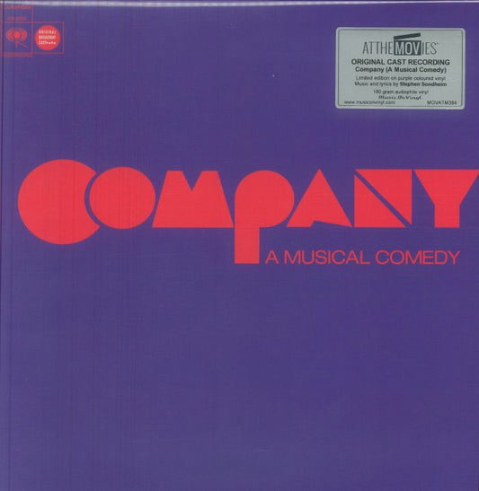 Company A Musical Comedy (Soundtrack) - Limited Edition Purple 2xLP vinyl record cover