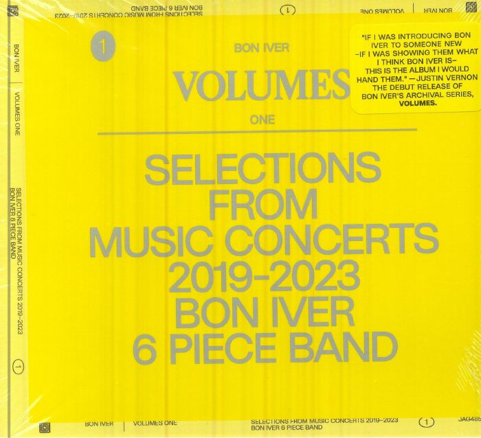 VOLUMES: ONE - CD CD cover