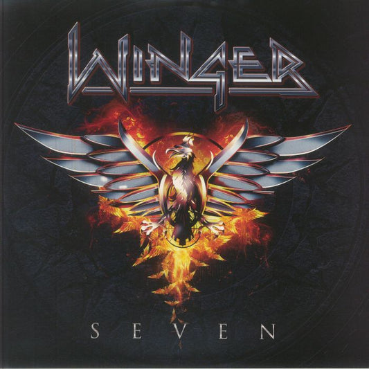 Seven - Orange Marbled 2xLP vinyl record cover