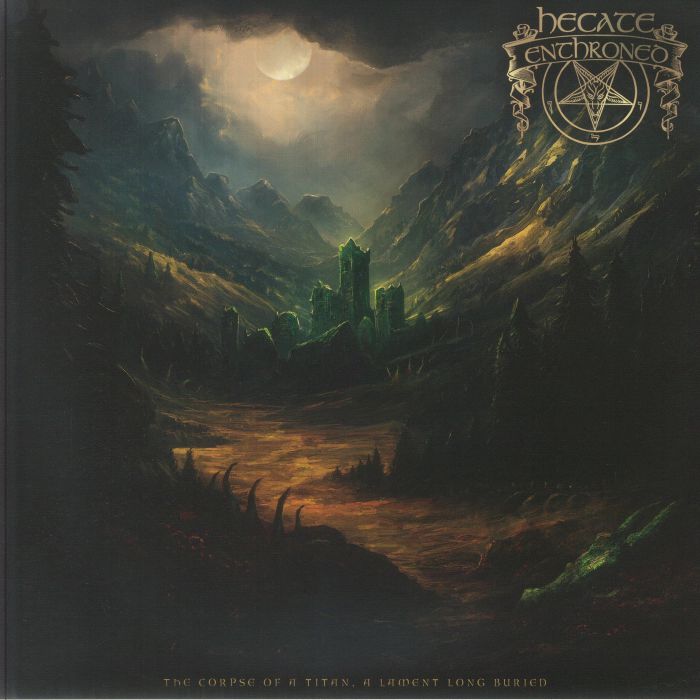 The Corpse Of A Titan, A Lament Long Buried - Limited Edition Boreal Light Vinyl LP vinyl record cover
