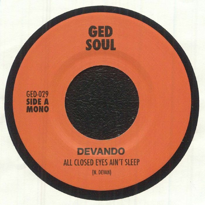All Closed Eyes Ain't Sleep - Vinyl Single vinyl record cover