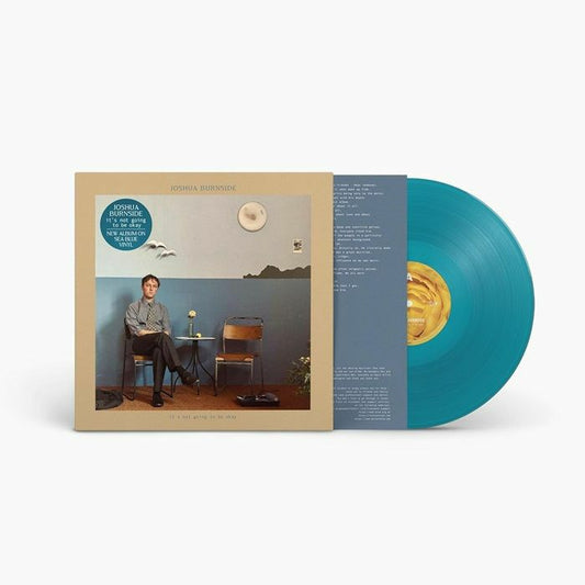It's Not Going To Be Okay - Sea Blue Vinyl LP vinyl record cover