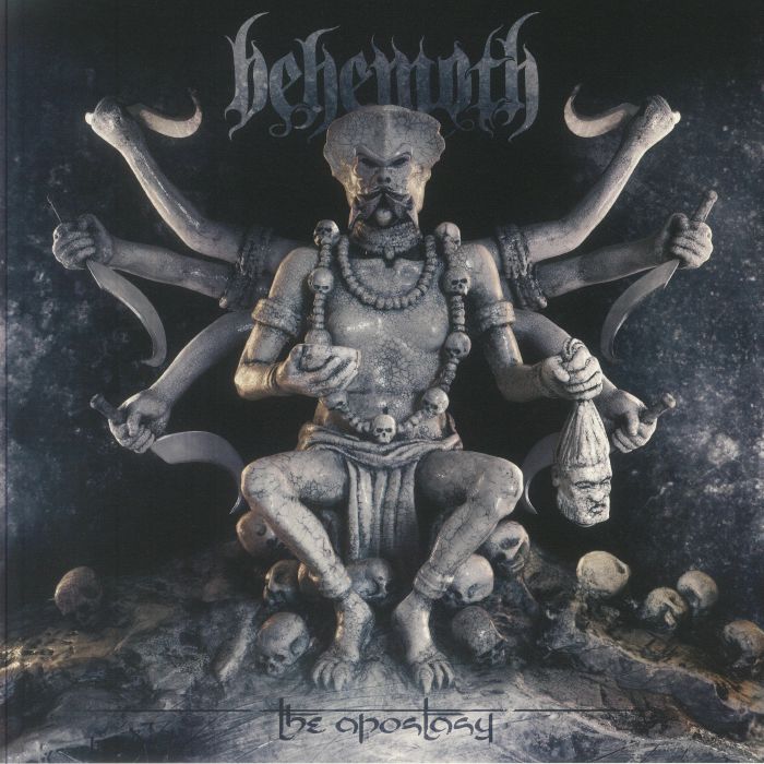 The Apostasy - Silver Marbled Vinyl LP vinyl record cover