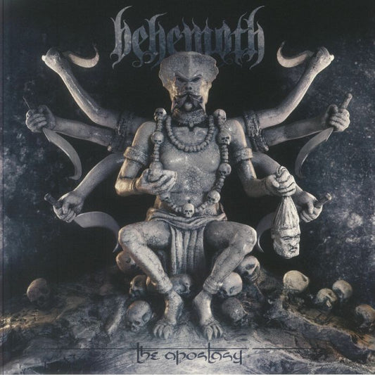 The Apostasy - Silver Marbled Vinyl LP vinyl record cover