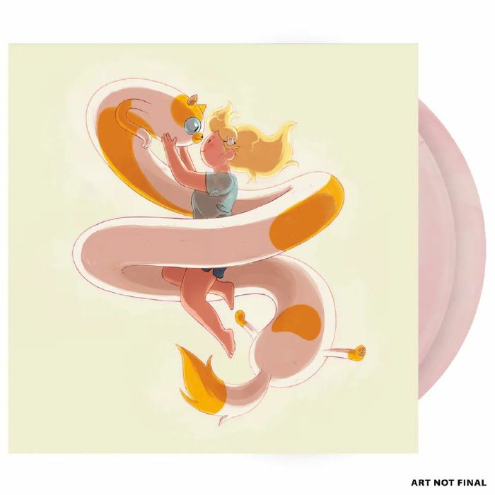 Adventure Time: Fionna & Cake - Gumball Pink Vinyl 2xLP vinyl record cover