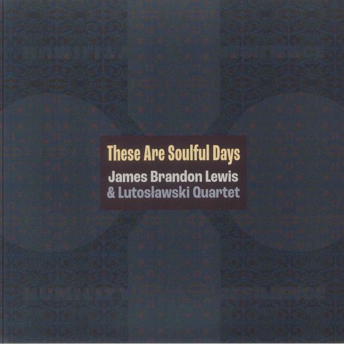 These Are Soulful Days - Vinyl LP vinyl record cover