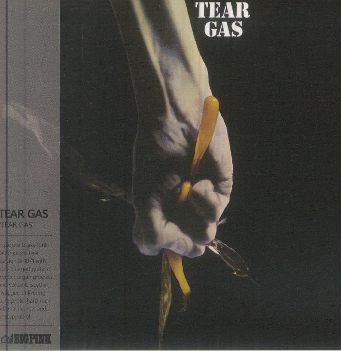 Tear Gas - Reissue CD CD cover