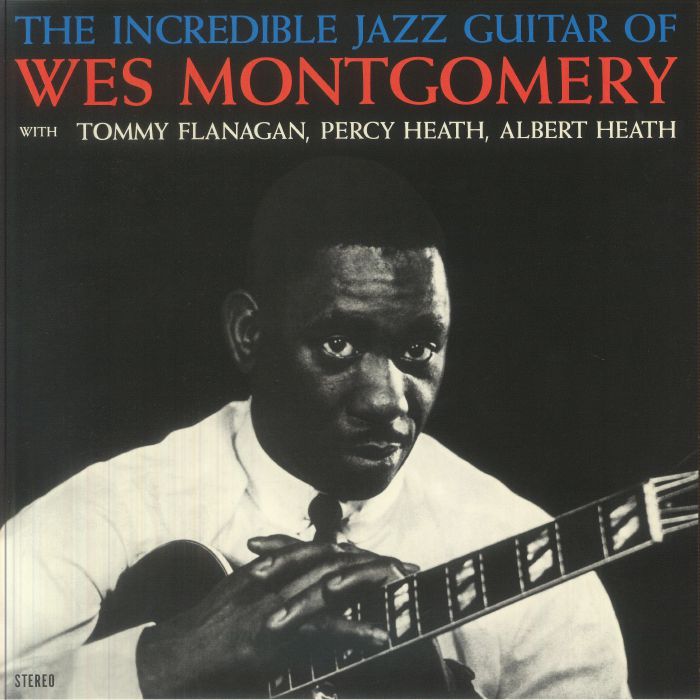 The Incredible Jazz Guitar Of Wes Montgomery - Crystal Clear Vinyl LP vinyl record cover