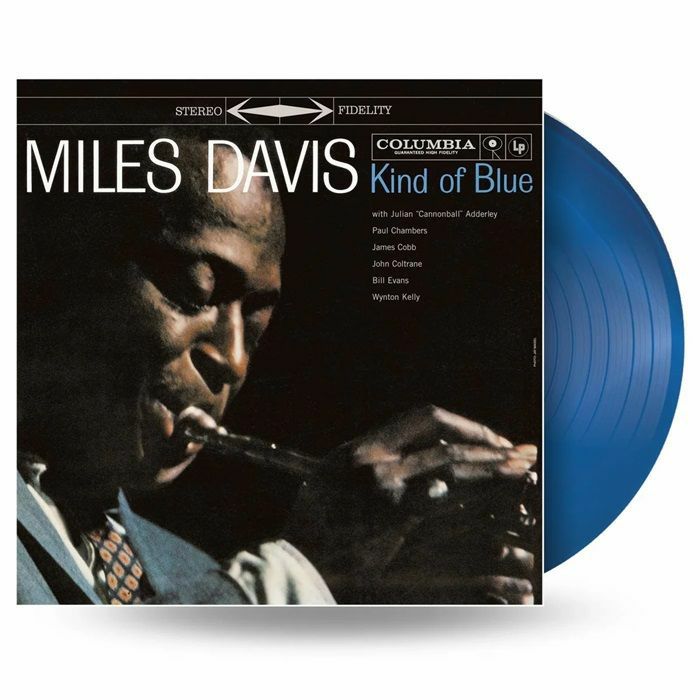Kind Of Blue - Blue Vinyl LP vinyl record cover