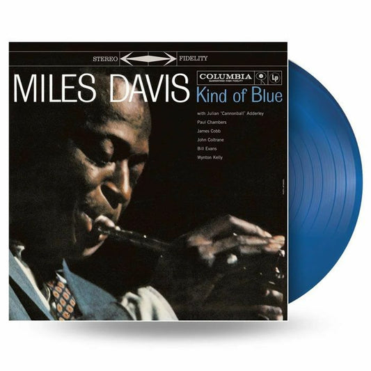 Kind Of Blue - Blue Vinyl LP vinyl record cover