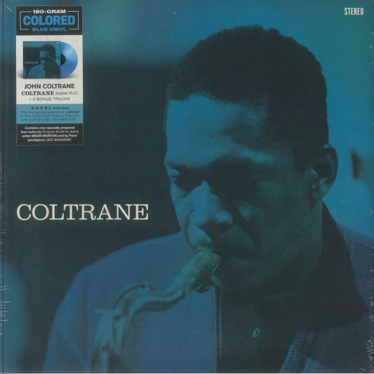 Coltrane - Blue Vinyl LP vinyl record cover