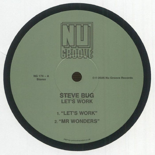 Let's Work - Vinyl EP vinyl record cover