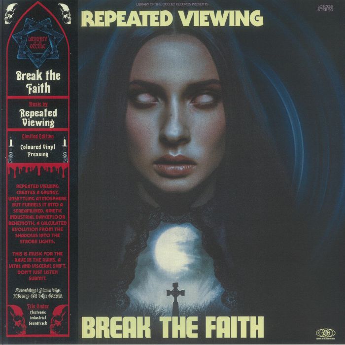 Break The Faith - Limited Edition Blue Vinyl LP vinyl record cover