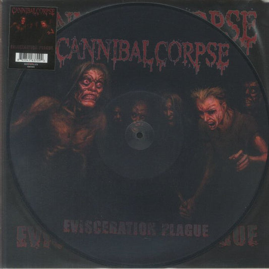 Evisceration Plague - Picture Disc Vinyl LP vinyl record cover