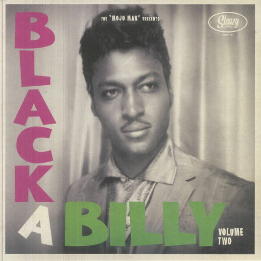 Black-a-billy Vol 2 - Vinyl LP vinyl record cover