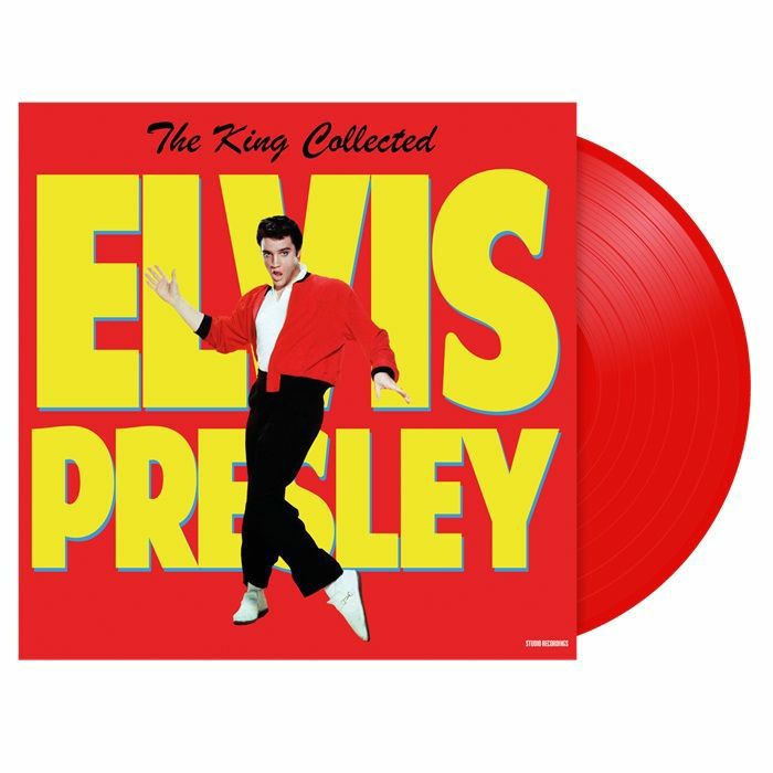 The King Collected - Limited Edition Red Vinyl LP vinyl record cover