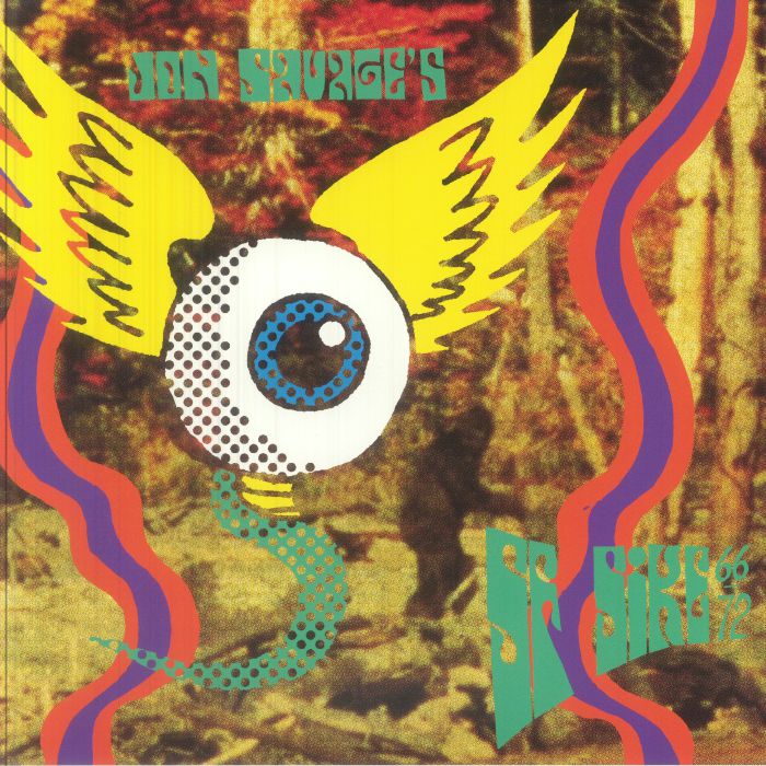 Jon Savage's SF Sike 1966-72 - 2xLP vinyl record cover