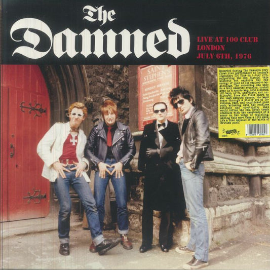 Live At The 100 Club London July 6th 1976 - Vinyl LP vinyl record cover
