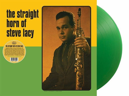 The Straight Horn Of Steve Lacy - Limited Edition Green Vinyl LP vinyl record cover