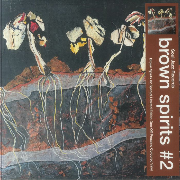 Brown Spirits 2 - Limited Edition White Vinyl LP vinyl record cover