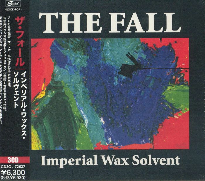 Imperial Wax Solvent - Japanese Edition 3CD CD cover
