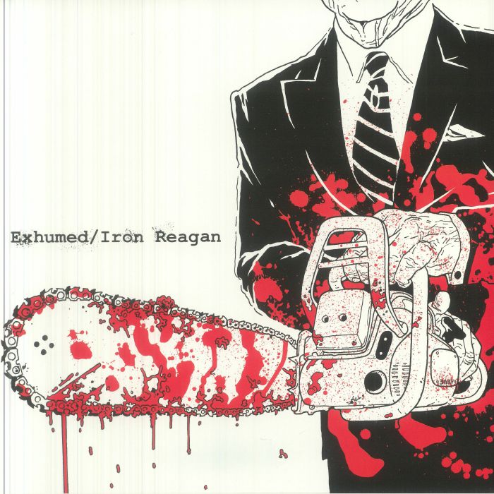 Split - Limited Edition Clear Red Marbled Vinyl LP vinyl record cover