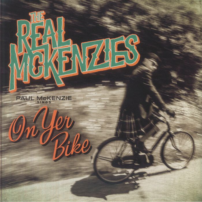 Paul Mckenzie Sings On Yer Bike - Green Vinyl LP vinyl record cover