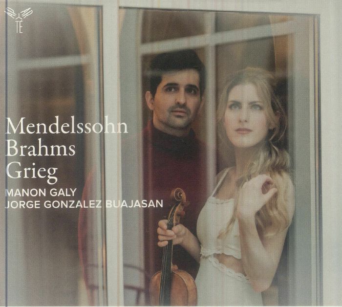 Mendelssohn / Brahms / Grieg: Violin Sonatas - CD CD cover