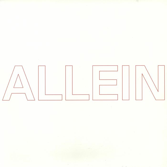 Allein - Vinyl Single vinyl record cover