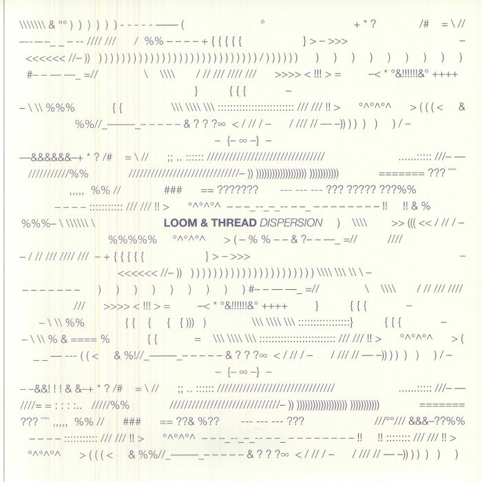 Dispersion - Vinyl LP vinyl record cover