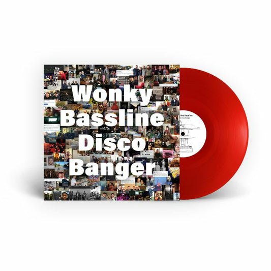 Wonky Bassline Disco Banger - 10 Year Anniversary Red 12 Inch Vinyl vinyl record cover