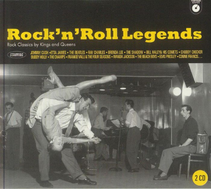 Vintage Sounds: Rock N' Roll Legends - 2CD CD cover