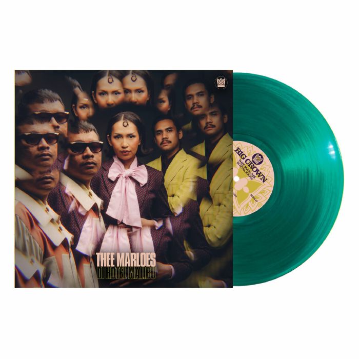Di Hotel Malibu - Limited Edition Clear Emerald Vinyl LP vinyl record cover