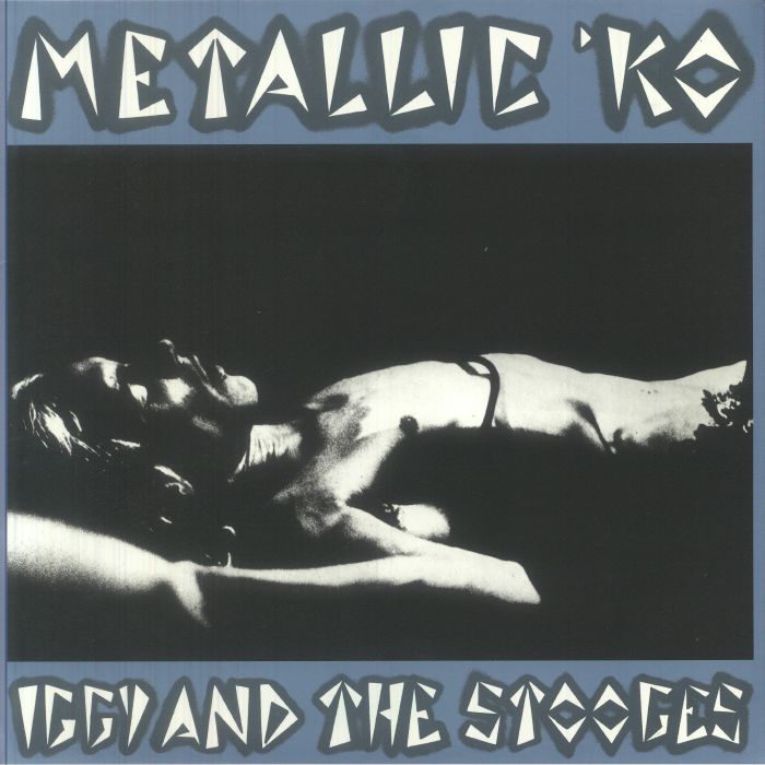 Metallic 'KO - 50th Anniversary Blue Vinyl LP vinyl record cover