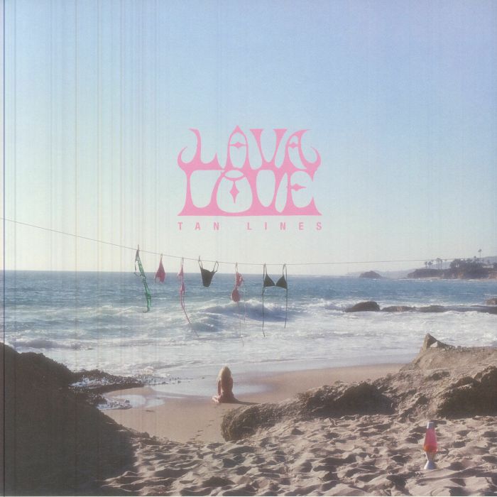 Tan Lines - Limited Edition Tidal Wave Blue Marbled Vinyl LP vinyl record cover