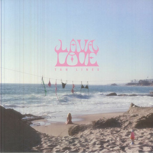 Tan Lines - Limited Edition Tidal Wave Blue Marbled Vinyl LP vinyl record cover