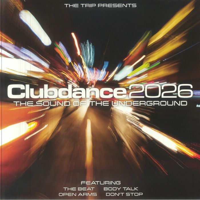 Clubdance 2026 - Vinyl 12 Inch vinyl record cover