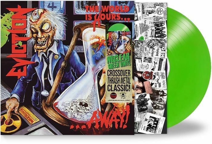 The World Is Hours Away! - Limited Edition Nuclear Green Vinyl LP vinyl record cover