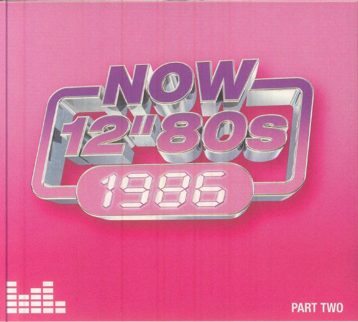 NOW 12" 80s: 1986 - Part Two - 4CD CD cover