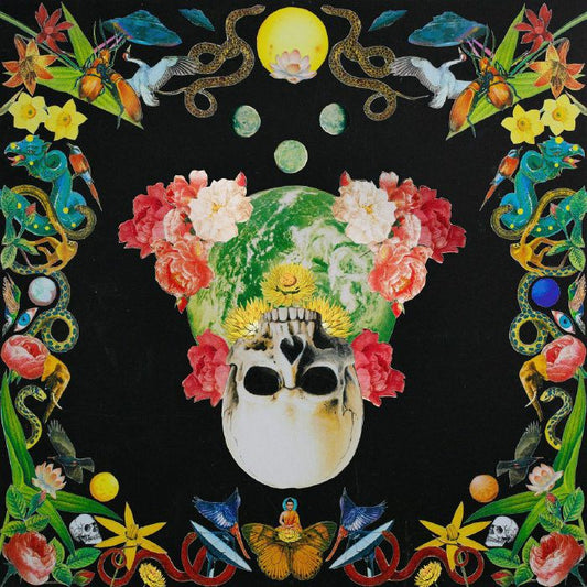 Helichrysum - Yellow Green & Red Splattered Vinyl LP vinyl record cover