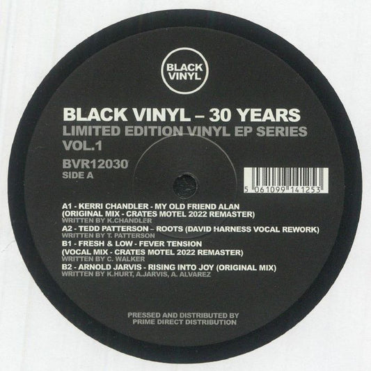 Black Vinyl 30 Years - Vinyl EP vinyl record cover