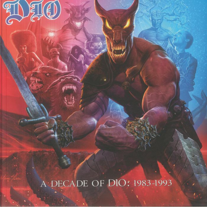 Decade Of Dio: 1983-1993 - Coloured Vinyl 6xLP Box Set vinyl record cover