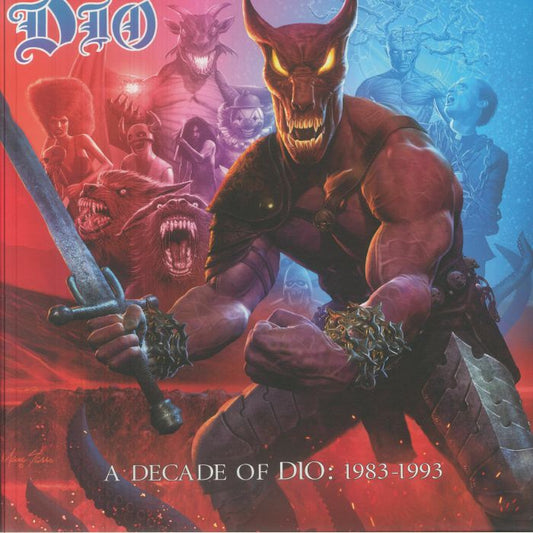 Decade Of Dio: 1983-1993 - Coloured Vinyl 6xLP Box Set vinyl record cover